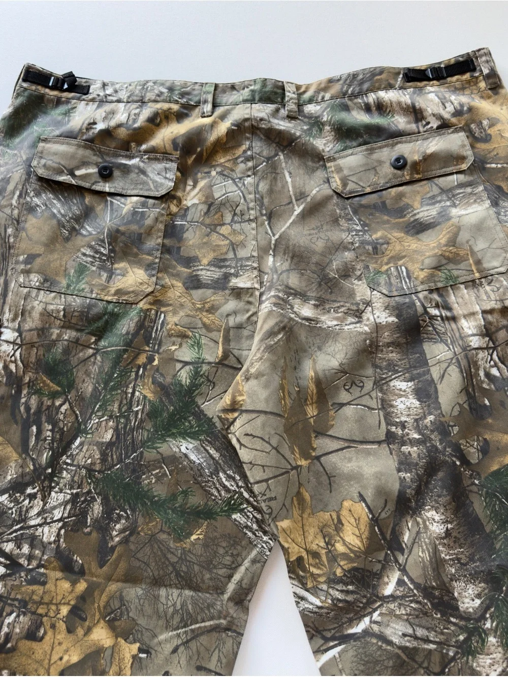 EUC Men's Wall's Realtree Camouflage Cargo Pants Realistic Forest Camo Size 3XL